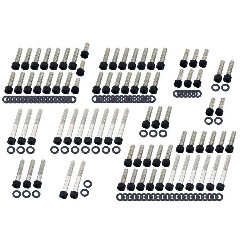 Bultsats Screws4Bikes V-Rod 02-17 matt