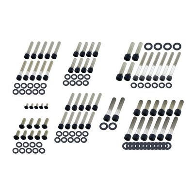 Bultsats Screws4Bikes Engine FLT/Touring 99-06 matt