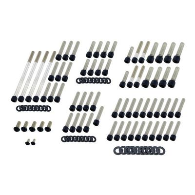 Bultsats Screws4Bikes FLT/Touring 17-25 matt