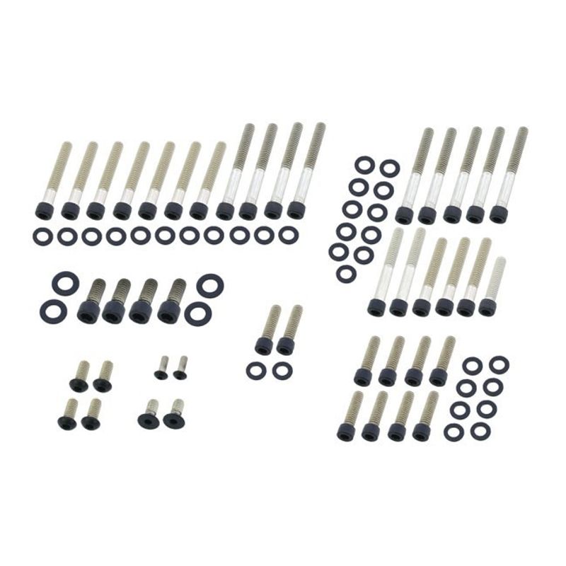 Bultsats Screws4Bikes XL Sportster 883/1200 91-03 matt