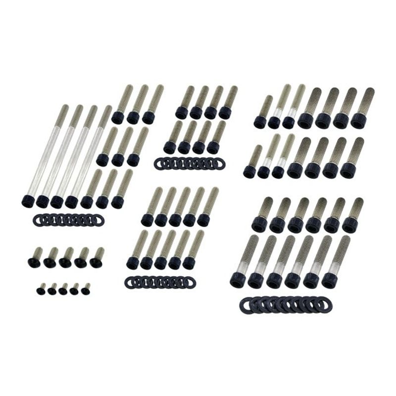 Skruvsats Screws4Bikes blank Softail with narrow frame 19-25
