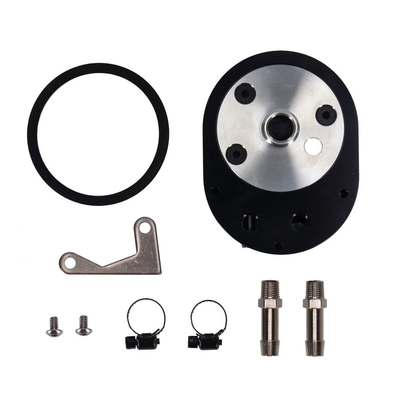 Oljefilteradapter Jagg VRP svart Fuel injected Evo Big Twin 95-99