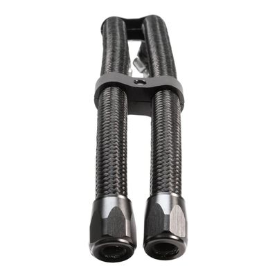 Oljeslangsats Jagg 3/8" flätad svart