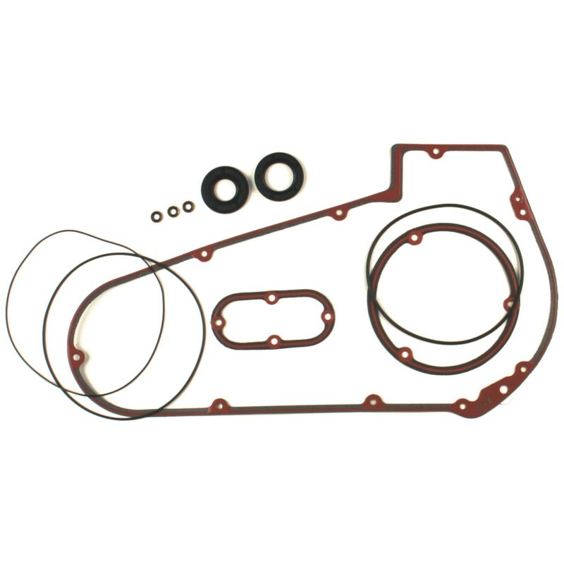 Tätningssats packning primärkåpa James Gaskets inre yttre 4-speed Big Twin 66-86