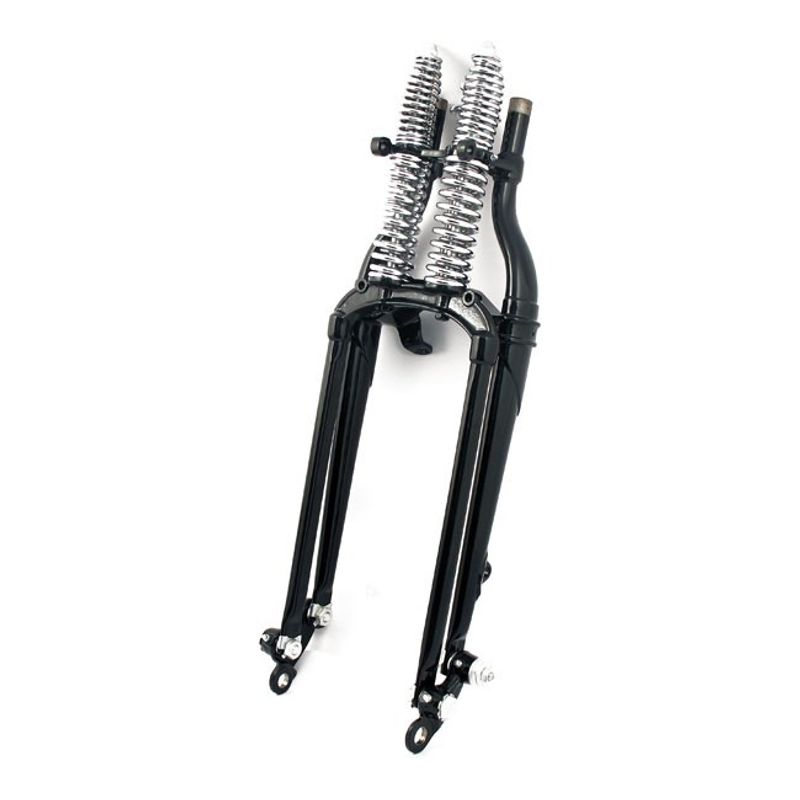 Framgaffel Samwel Springer svart krom 36-E46 UL, EL 0260101