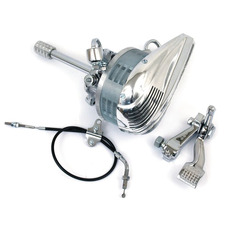 Mekanisk siren bakhjul Samwel Softail 86-99