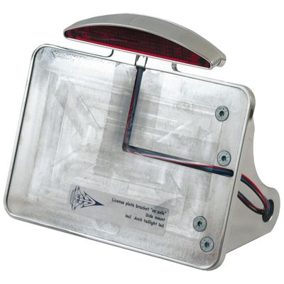 Nummerplåtshållare CPV 200mm polerad Softail 08-17 0316