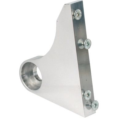 Fäste nummerplåtshållare sidomontering CPV 3/4" (19.05mm) svart universal