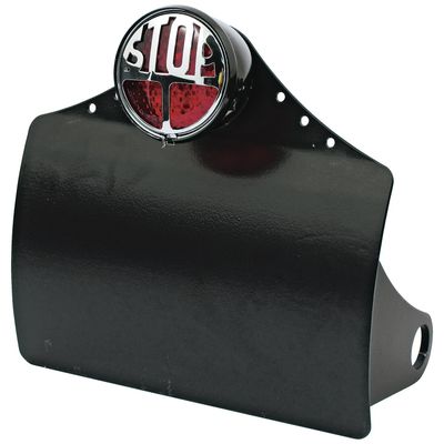 Nummerplåtshållare CPV Curved 143mm Softail 08-17 0466B