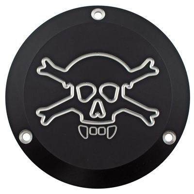 Derbylock CPV skalle svart Big Twin 70-98