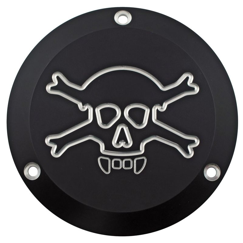 Derbylock CPV skalle svart Big Twin 70-98