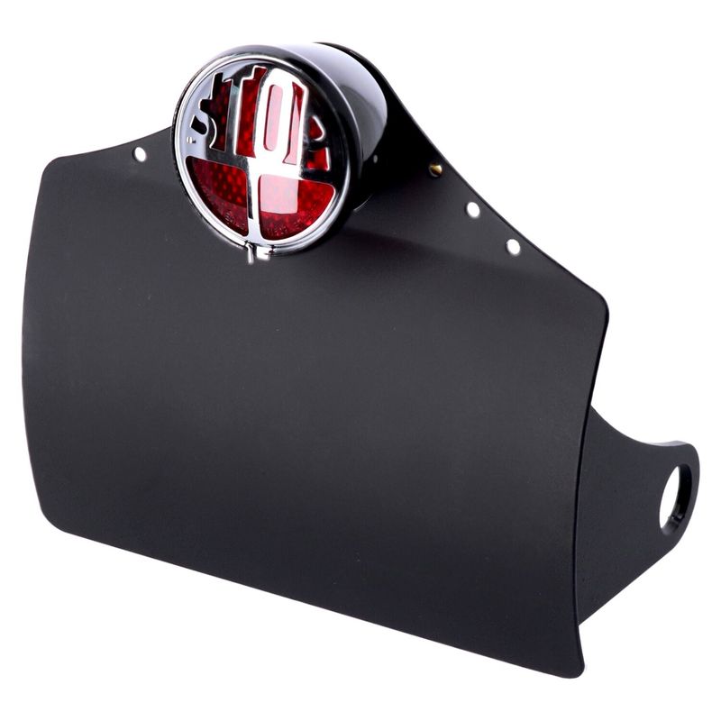 Nummerplåtshållare CPV Curved 143mm XL Sportster 57-22 0490B