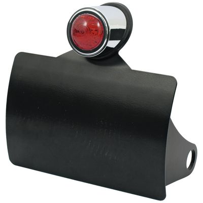 Nummerplåtshållare CPV Curved 3/4 Softail 84-07 0494B