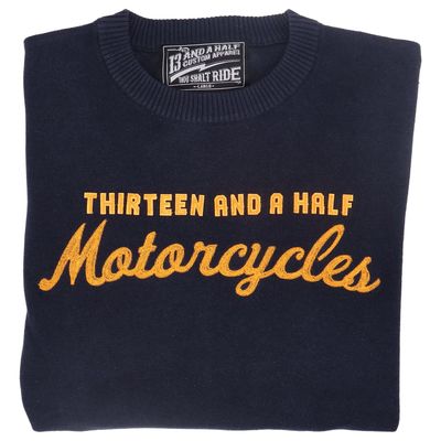 Tröja 13 and a half company Outlaw Motorcycles stl S blå