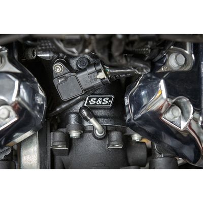 Insugsgrenrör S&S M8 CNC 55mm svart Softail 18-24