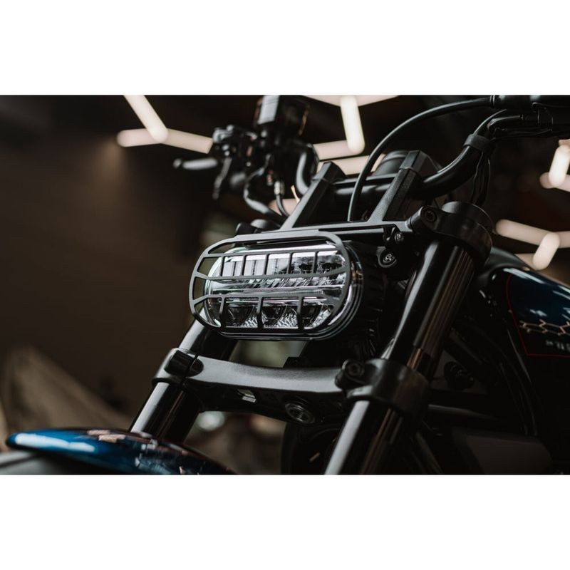 Strålkastare Killer Custom svart RH1250S Sportster S 21-26