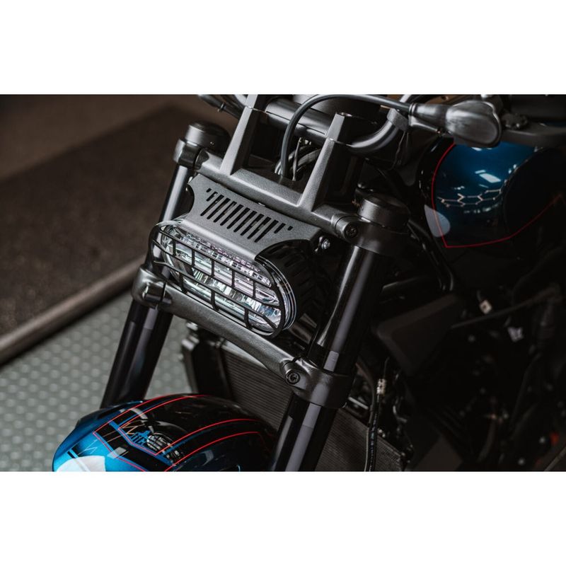Strålkastare Killer Custom svart RH1250S Sportster S 21-26