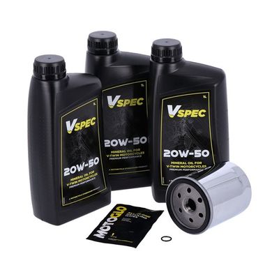 Servicesats MCS 20W 50 Mineral Softail 84-98