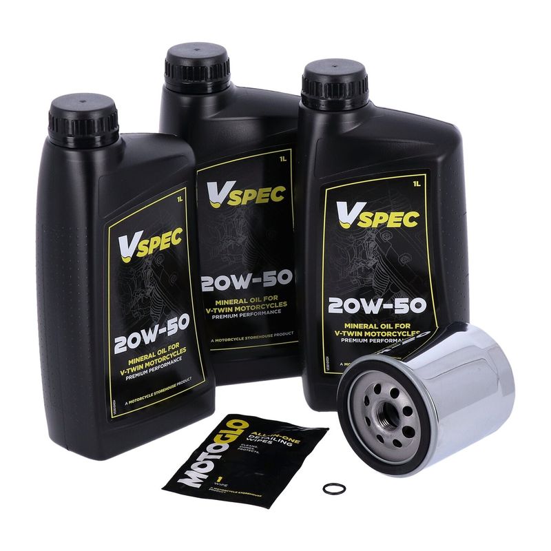Servicesats MCS 20W 50 Mineral Softail 00-17