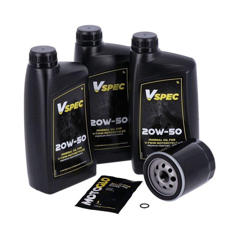 Servicesats MCS 20W 50 Mineral Softail 00-17