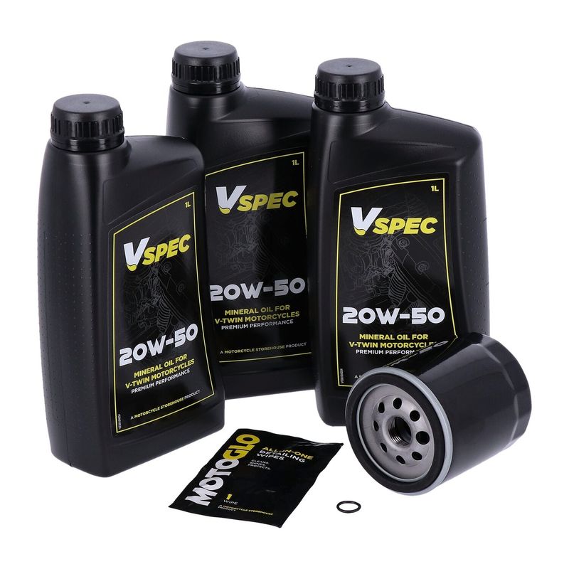 Servicesats MCS 20W 50 Mineral Softail 00-17