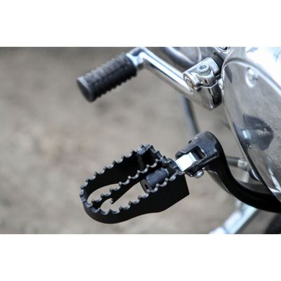 Fotpinnar Burly MX svart B13-1009B