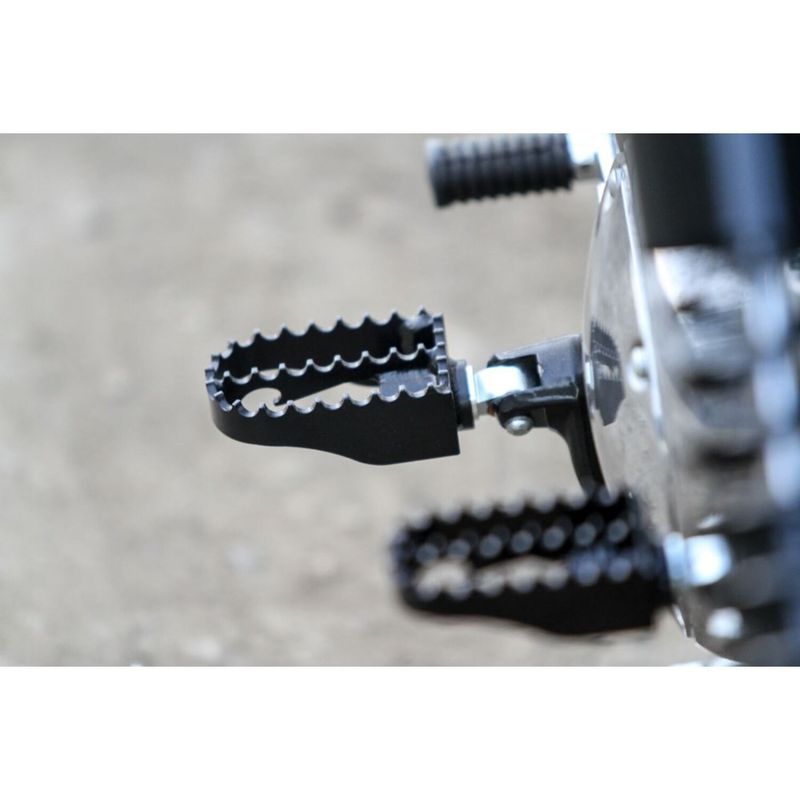 Fotpinnar Burly MX svart B13-1009B