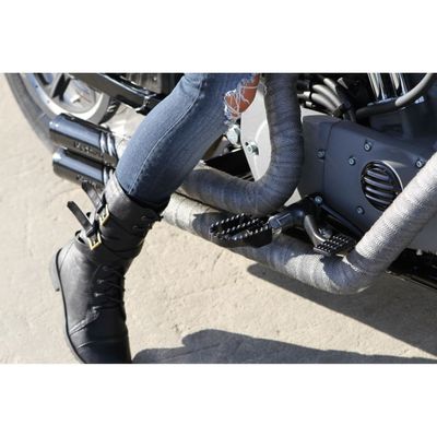 Fotpinnar Burly MX svart B13-1009B