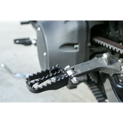 Fotpinnar Burly MX svart B13-1010B