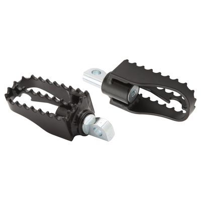 Fotpinnar Burly MX svart B13-1010B
