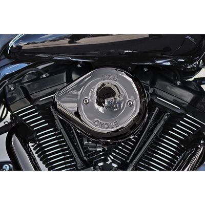 Luftfiltersats S&S 170-0781 Teardrop Lava krom Softail 18-24