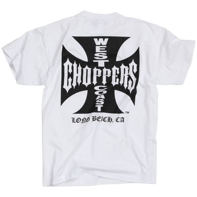 T-shirt West Coast Choppers WCC OG Classic vit/svart