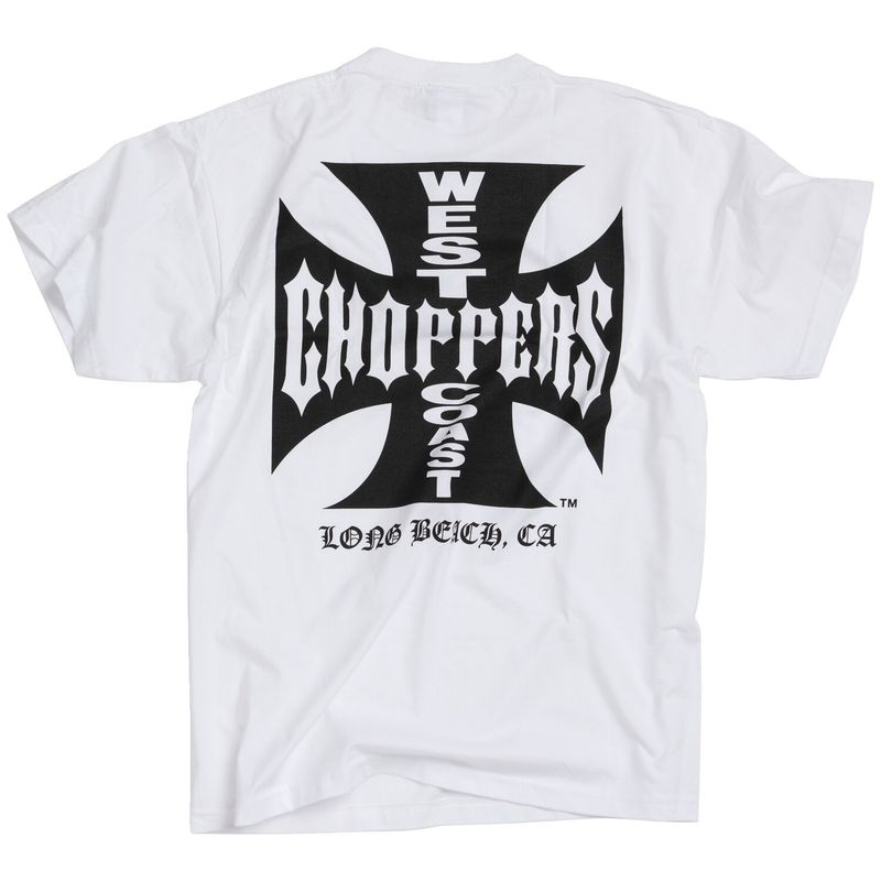 T-shirt West Coast Choppers WCC OG Classic vit/svart