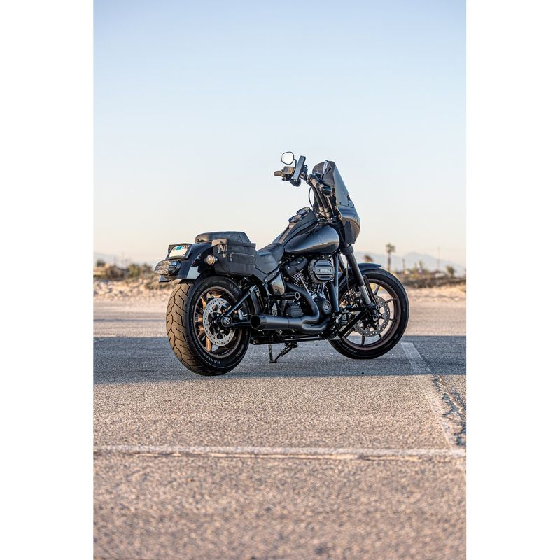 Stötdämpare Burly Brand M8 svart Softail 18-24