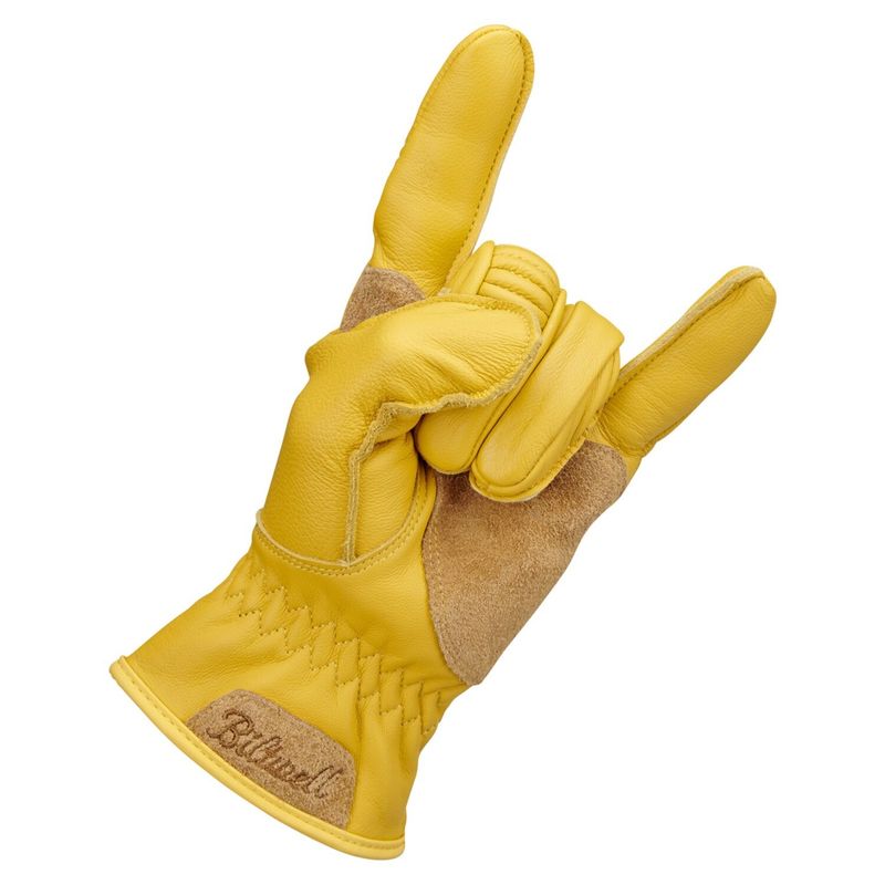 Handskar Biltwell Work 2.0 stl S guld