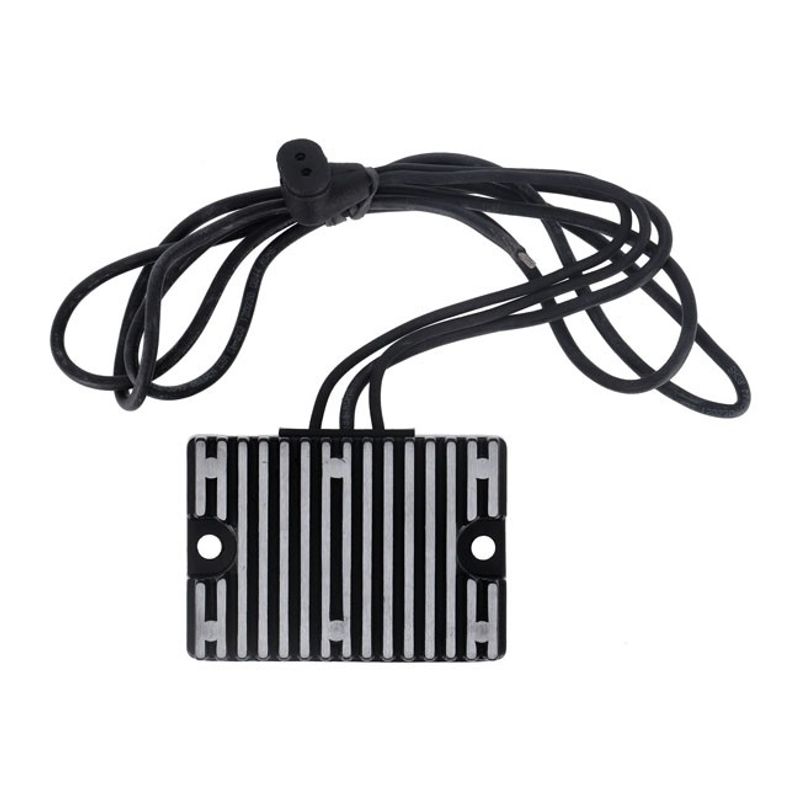 Likriktare spänningsregulator MCS svart Big Twin 76-80