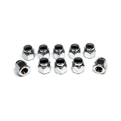 Muttrar lock Colony 5/16-18 krom universal (10-pack)