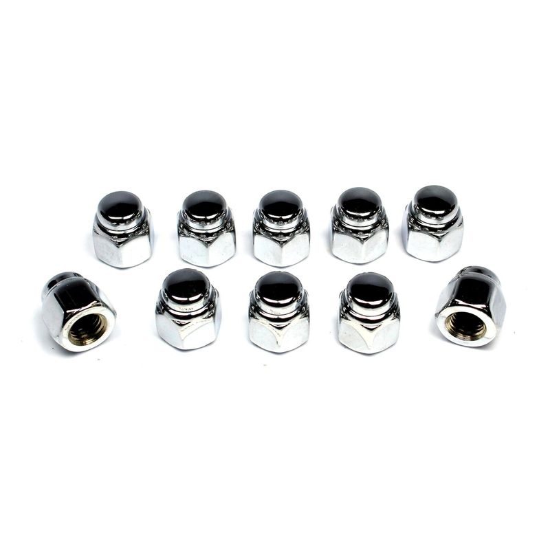 Muttrar lock Colony 5/16-24 krom universal (10-pack)