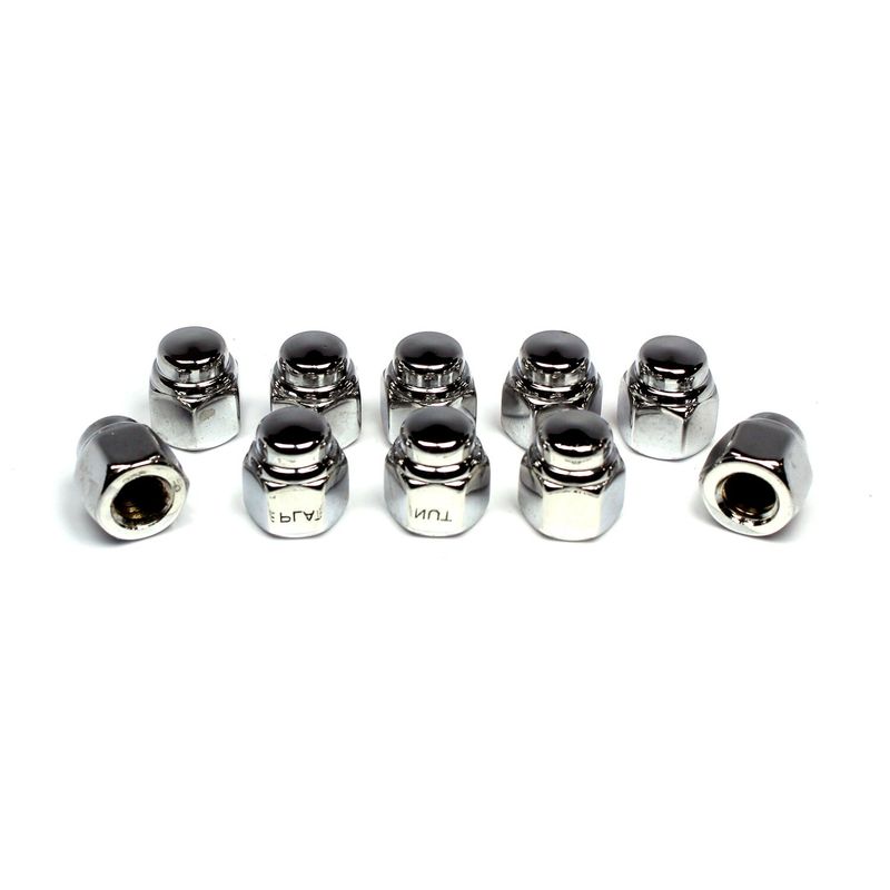 Muttrar lock Colony 3/8-16 krom universal (10-pack)