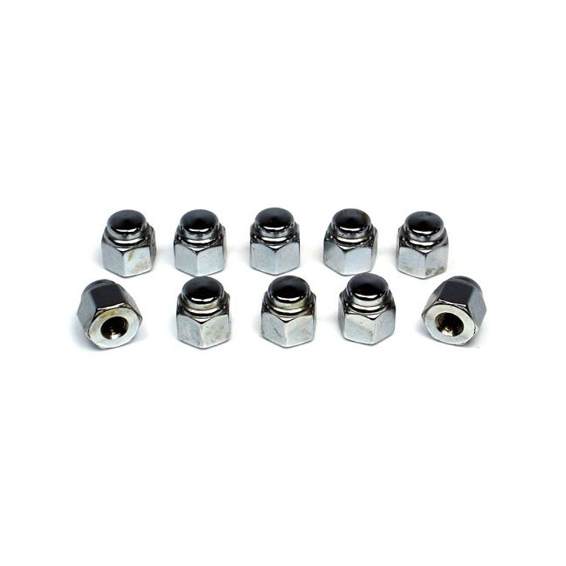 Muttrar lock Colony 8 32 krom universal (10-pack)