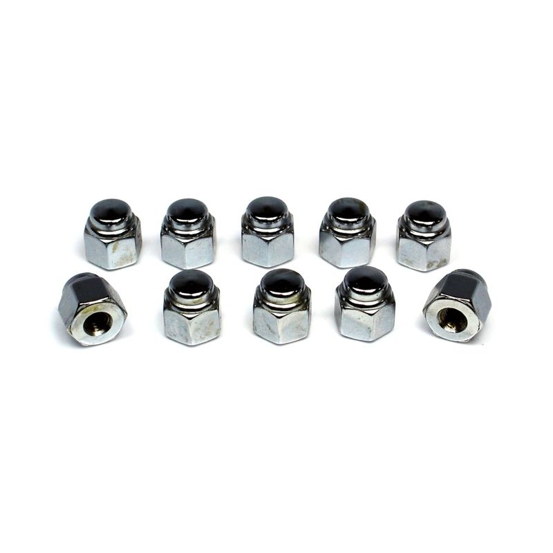 Muttrar lock Colony 8 32 krom universal (10-pack)