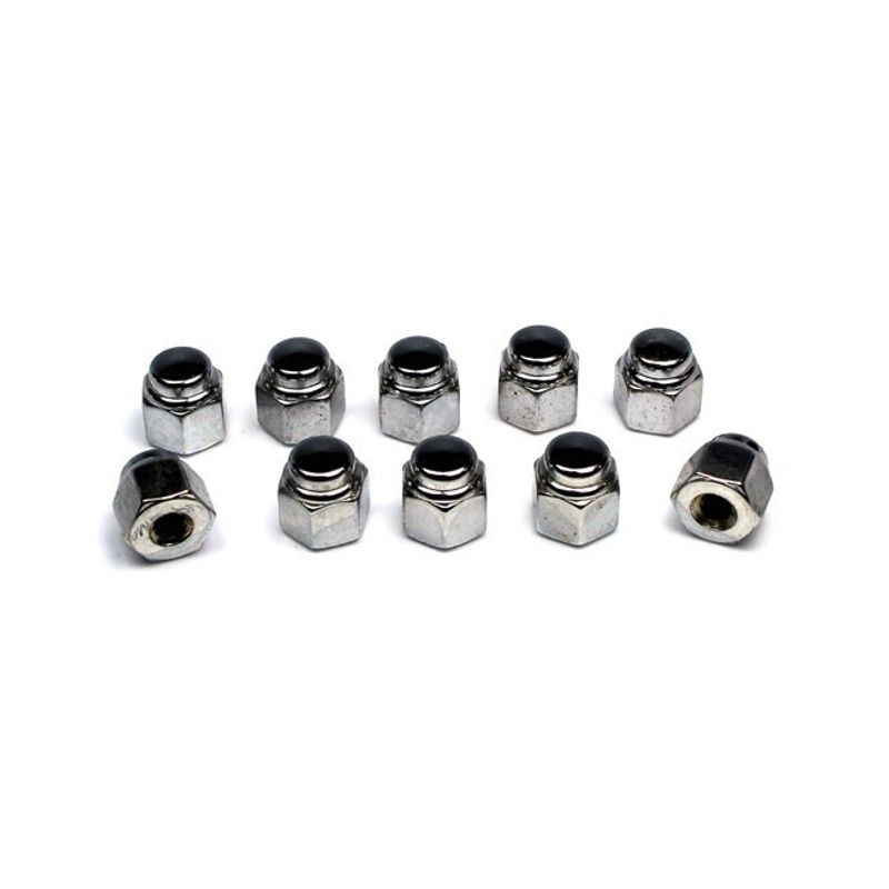 Muttrar lock Colony krom universal CN-209 (10-pack)