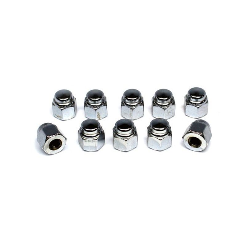 Muttrar lock Colony 1/4-20 krom universal (10-pack)