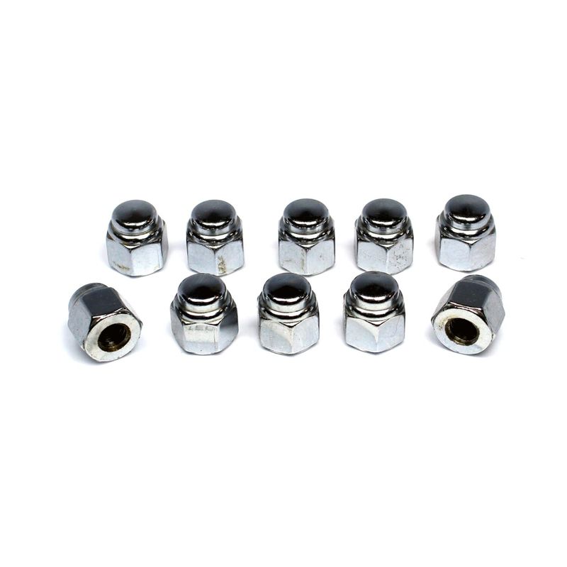 Muttrar lock Colony 1/4-20 krom universal (10-pack)