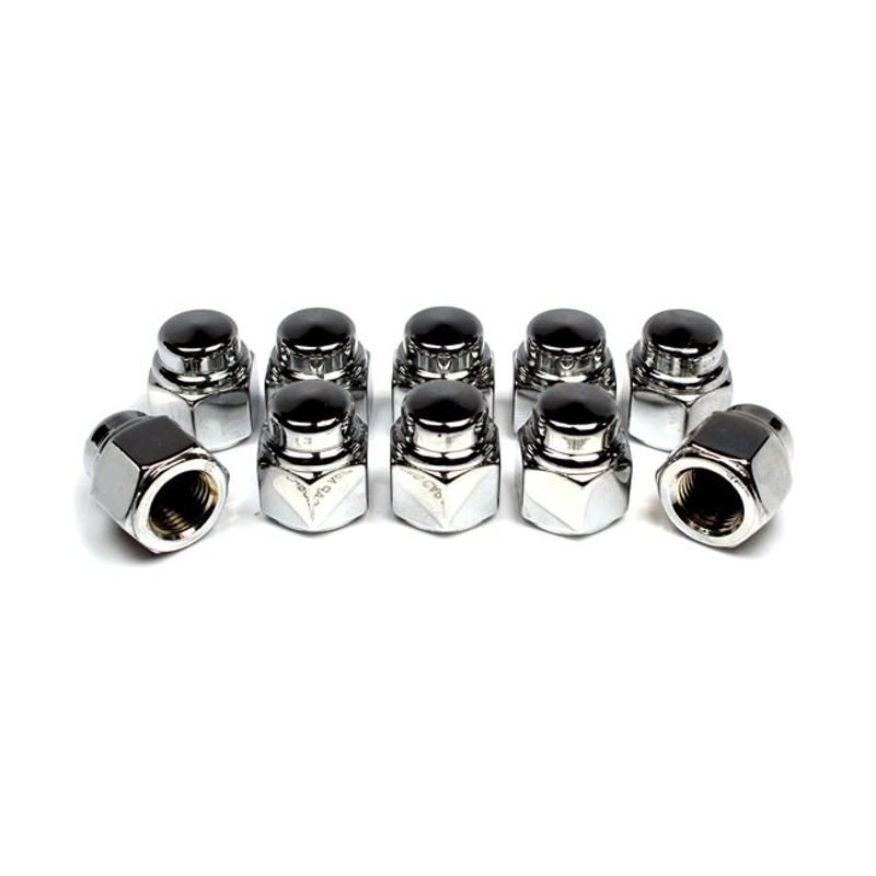 Muttrar lock Colony 1/2-20 krom universal (10-pack)