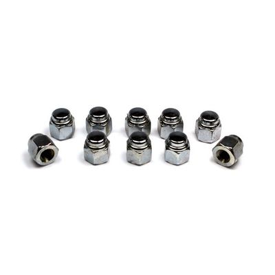 Muttrar lock Colony M6 1.0 krom universal (10-pack)