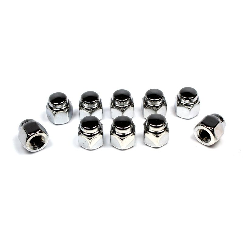 Muttrar lock Colony M8 1.25 krom universal (10-pack)