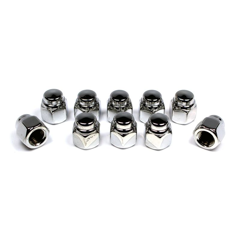 Muttrar lock Colony M10 1.25 krom universal (10-pack)