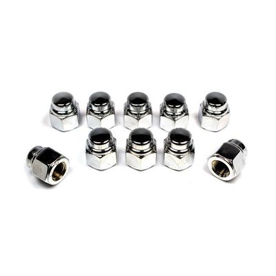 Muttrar lock Colony M12 1.25 krom universal (10-pack)
