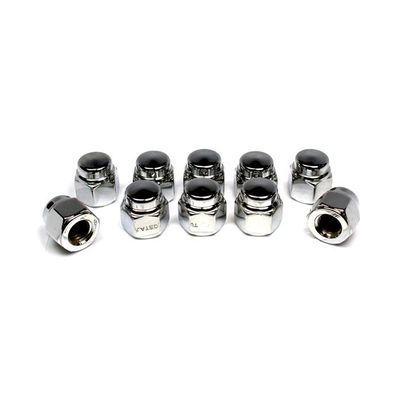 Muttrar lock Colony 7/16-14 krom universal (10-pack)